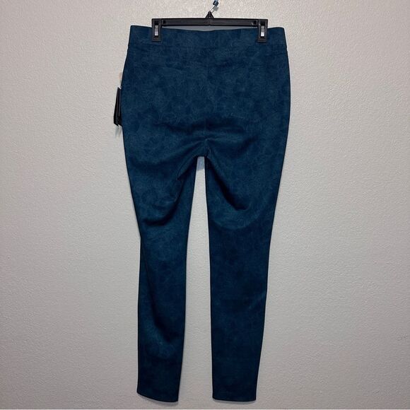 NYDJ Modern Legging Pull on Jeans Cheshire Hill Dark Teal Green Size 8 NWT $99 - Picture 8 of 11